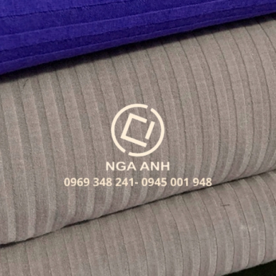 Vải Thun Tăm Đũa Poly